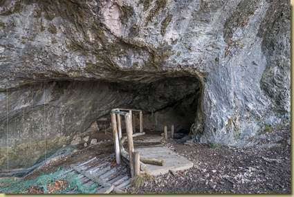 la grotta del Belvedere...