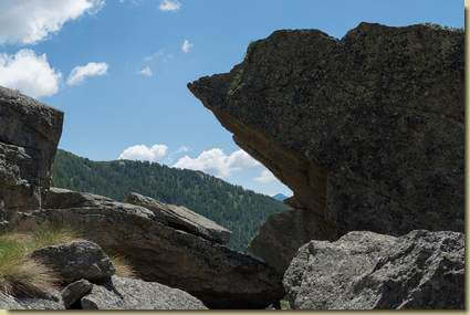 vista verso la dorsale dell'Alpe Colla...