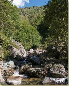 arrivo al Rio della Val Bianca...