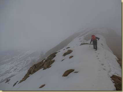 verso la quota 1973 m.