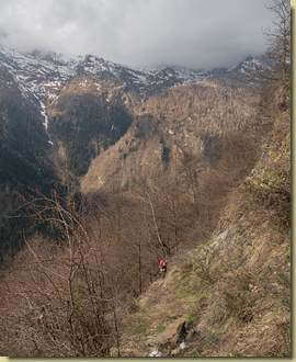 in salita...