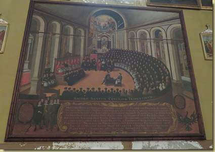 Concilio Ecumenico di Trento 1545/1563 (dove il segretario fu Don Nestore Ferrini di Ameno...)