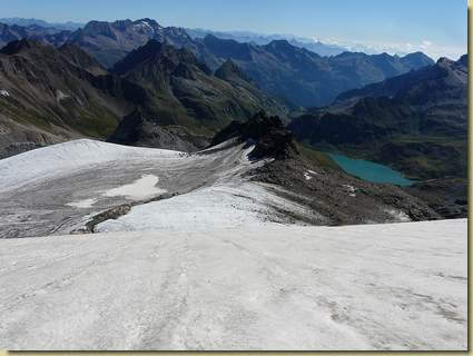 scendendo dall'Arbola