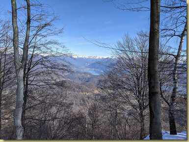 vista verso il Lago d'Orta...