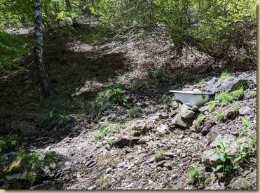 anche qui riciclano le vasche da bagno...