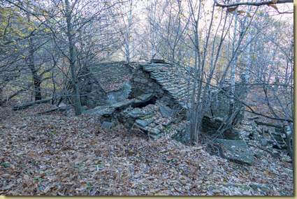 arrivo all'Alpe Curtet...