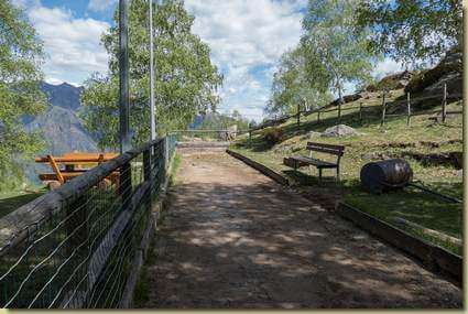 il campo da bocce...