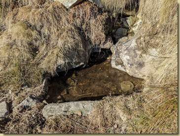 sorgente lungo il percorso...