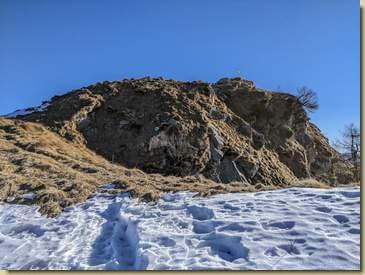 verso la sommità...