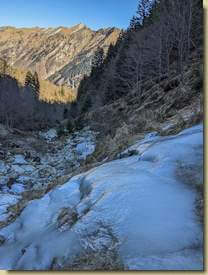nel canale del Croso Massero...