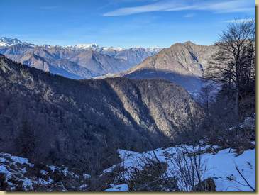 panorama dall'Arsé...