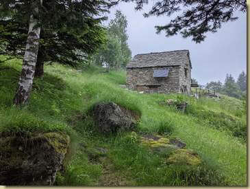 arrivo all'Alpe Selletto...