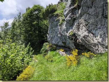 sulla mulattiera per la Madonna del Sasso...