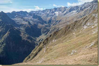 verso l'Alpe Monte Moro...