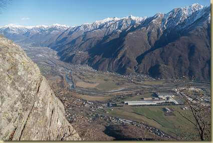 salita panoramica...