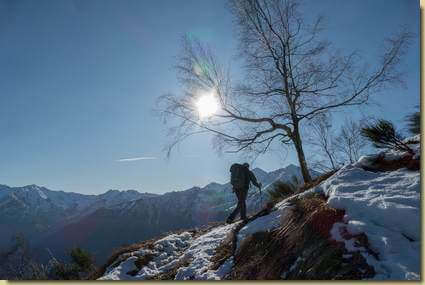 sulla dorsale di Propiano...