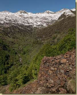 vista verso la testata della Valle Strona...