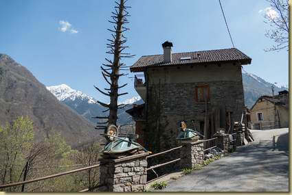 le carriole sono sempre al loro posto...