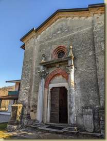 l'interessante Chiesa dei Santi Primo e Feliciano...