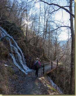 alla cascata della Pissa...
