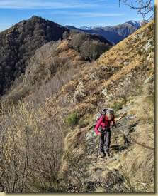 sul sentiero per il Passo del Gan...