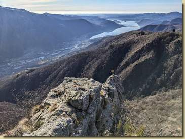 vista verso il Lago d'Orta...