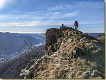 sul poggio panoramico...