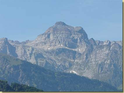 il Cervandone visto da Baceno (estate 2008 - teleobiettivo)