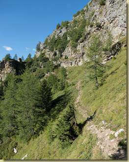 verso il Chastelbergpass...