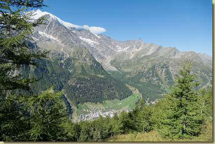 in basso, Simplon Dorf...
