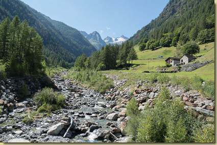 il torrente Laggina...