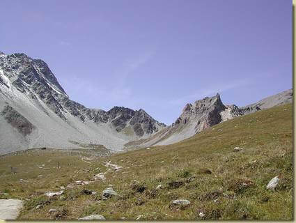 verso il Pas de Chevres