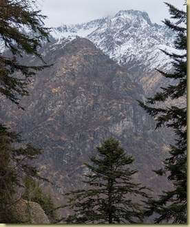 il versante dell'Alpe Pena...