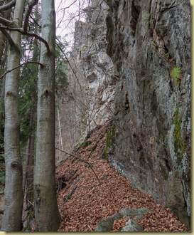 aggirando la parete...