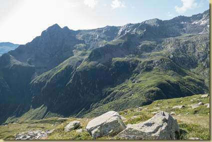 il versante opposto...