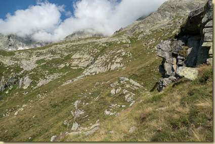 verso l'Alpe Corone...