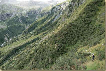 sul sentiero per Camasco...