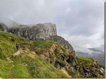 verso l'Alpe Tailly...
