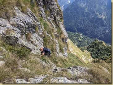 in salita...
