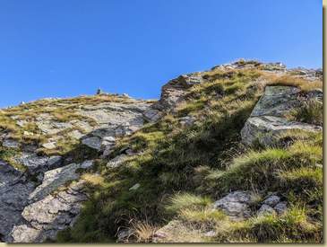 verso la cima...