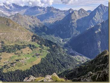 Val d'Otro e la zona di Alagna...
