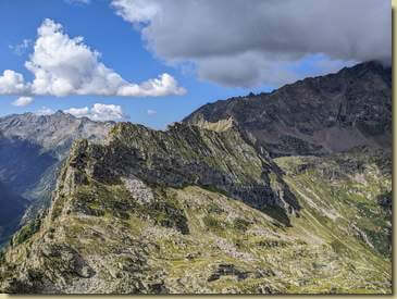la cresta Punta Balmone - Passo Stolen - Punta della Croce...