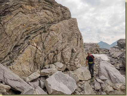 tra le rocce del Monte Giove...