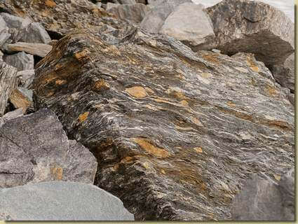 le rocce del Monte Giove...