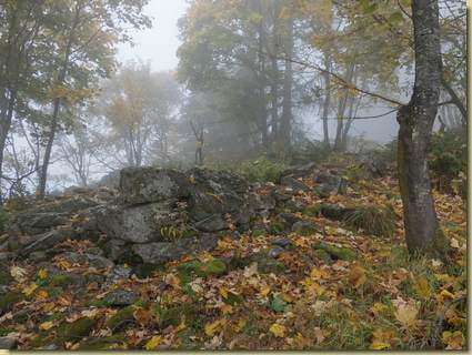 i ruderi superiori di L'Agar&egrave;...