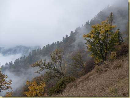 traversando il versante...