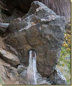 sostegno per la roccia...