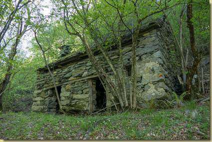 baita lungo il percorso...