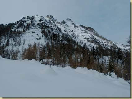 vista verso il Corno Cistella...