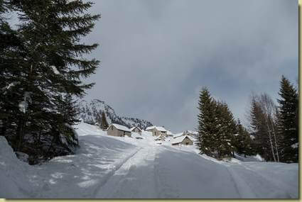 verso le baite di Deccia...